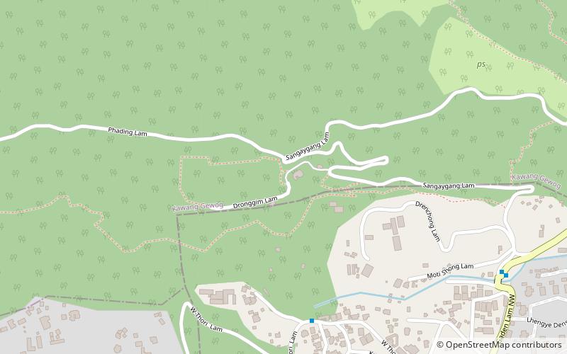 Takin Preserve location map
