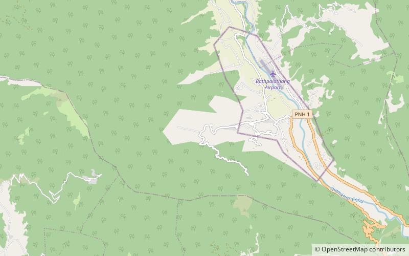 lamey gompa jakar location map