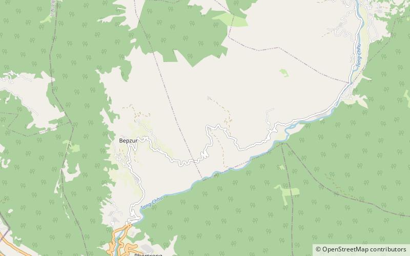 tang rimochen lhakhang location map