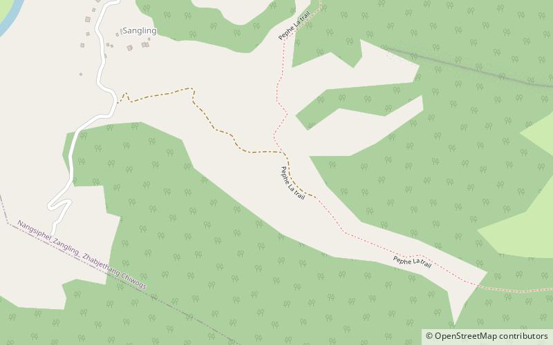 ngang lhakhang location map