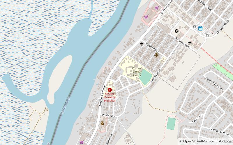 clario travel agent kasane location map