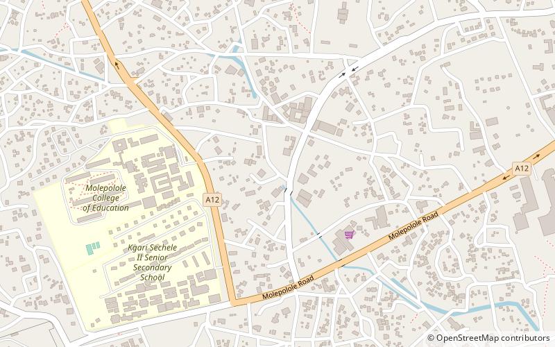 kgosi sechele i museum location map