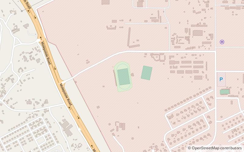 SSKB Stadium location map