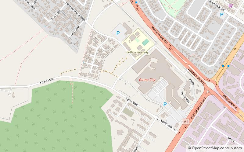 Gamecity Lifestyle Shopping Mall location map