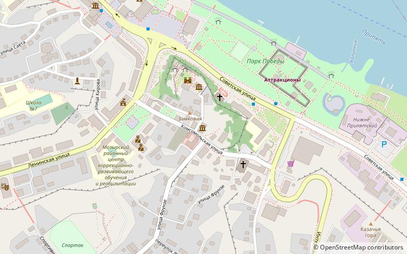 palesskaa veda mazyr location map