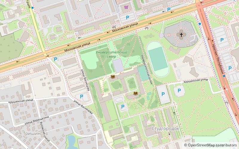 brest state technical university location map