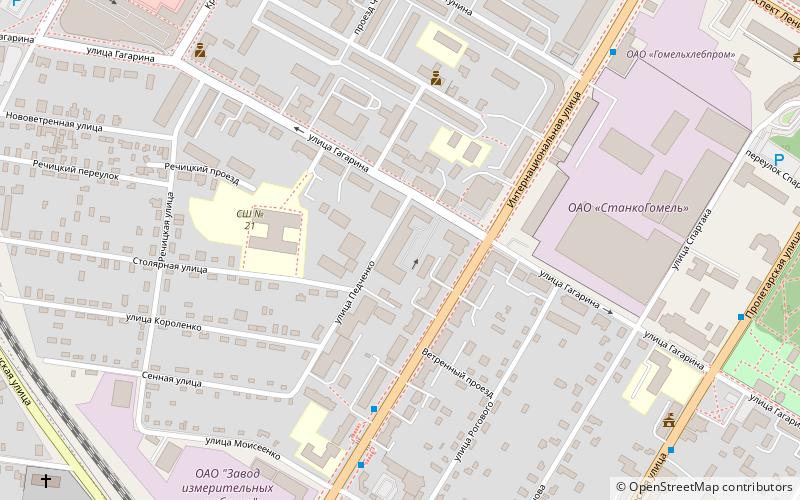mart inn gomel location map