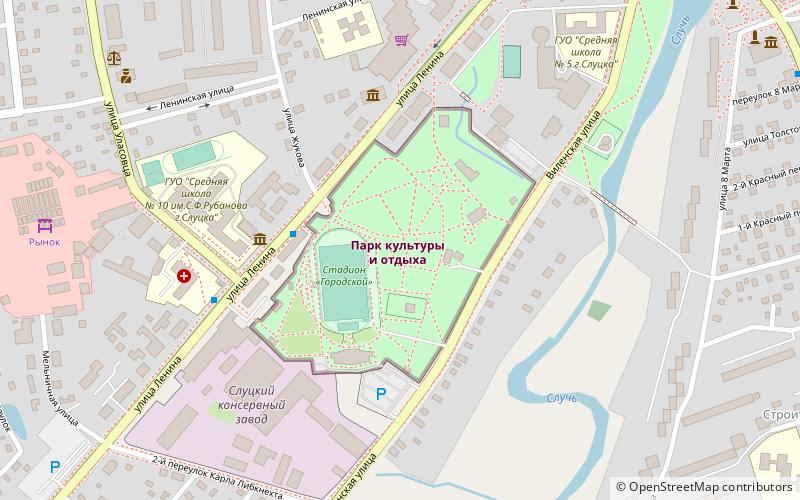 Park rekreacyjny location map