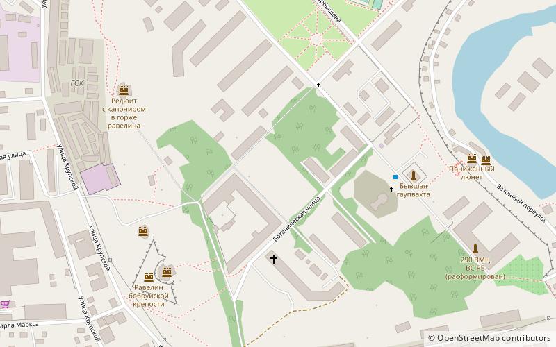 Twierdza Bobrujsk location map