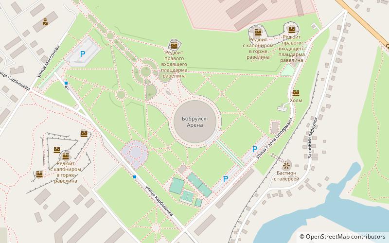 Babruysk Arena location map