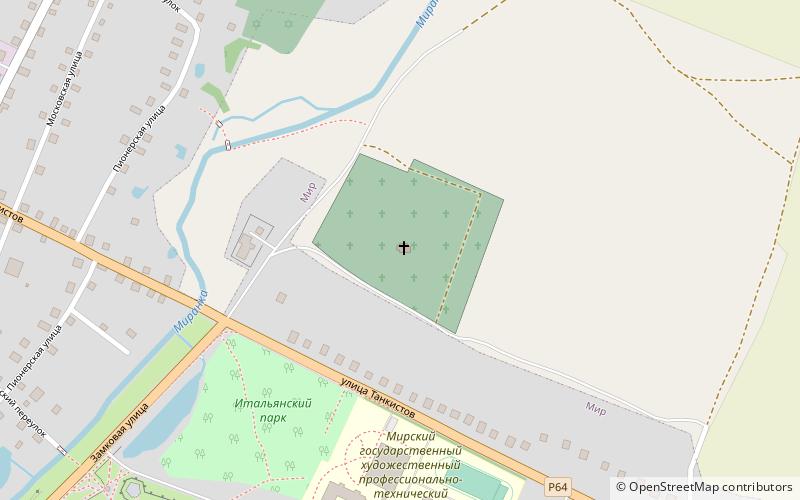 hram kladbisenskij velikomucenika georgia pobedonosca mir location map