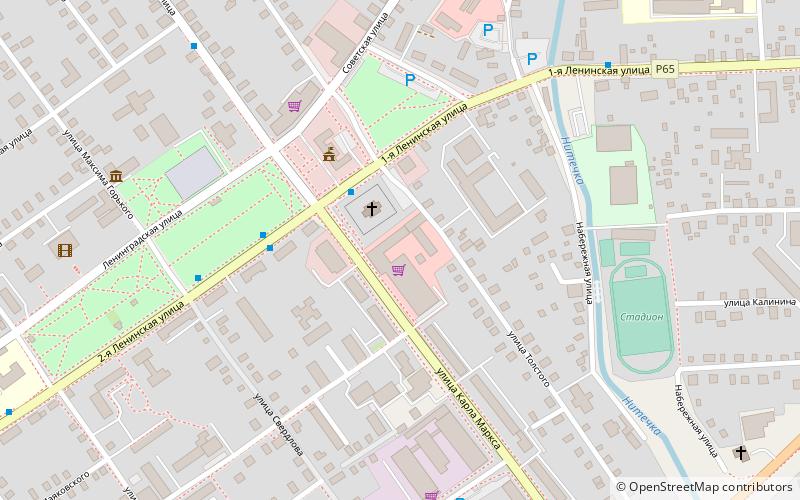 Dsjarschynsk location map