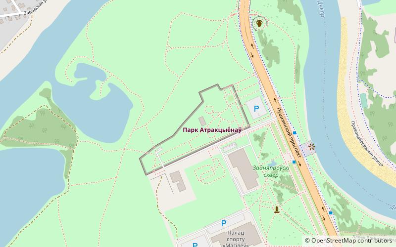 Park rozrywki location map