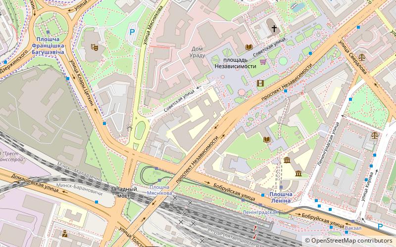 Maxim Tank Belarusian State Pedagogical University location map