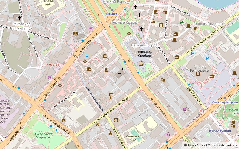 Mariä-Namen-Kathedrale location map