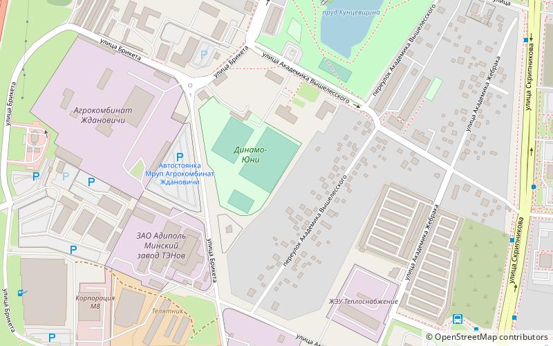 Estadio Dinamo-Yuni location map