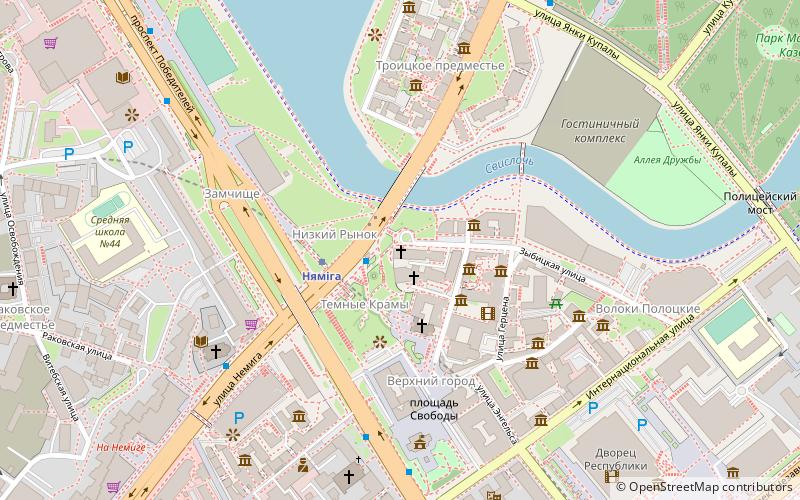 Minsk Theological Academy location map