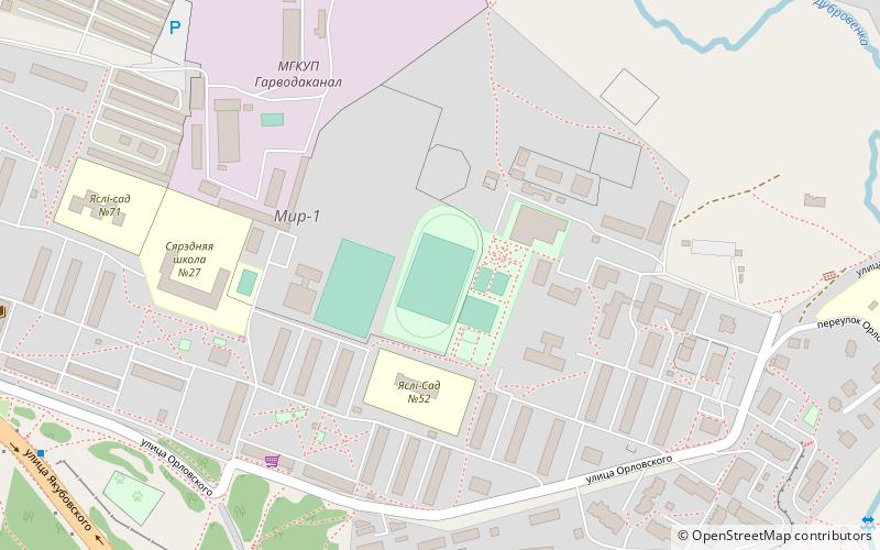 torpedo stadium mahiliow location map