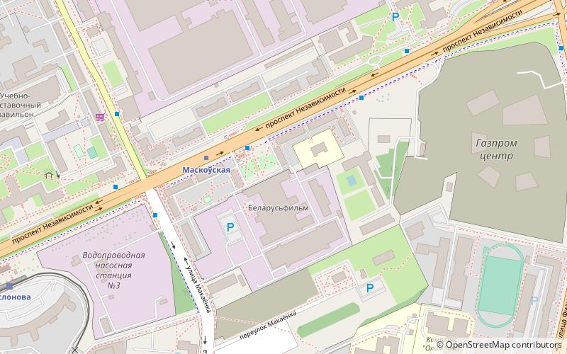 Belarusian National Technical University location map