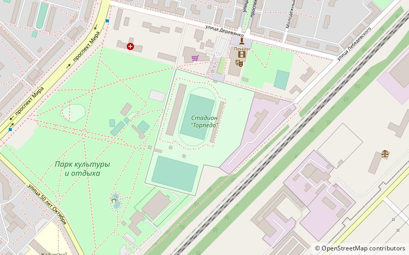 Torpedo Stadium location map