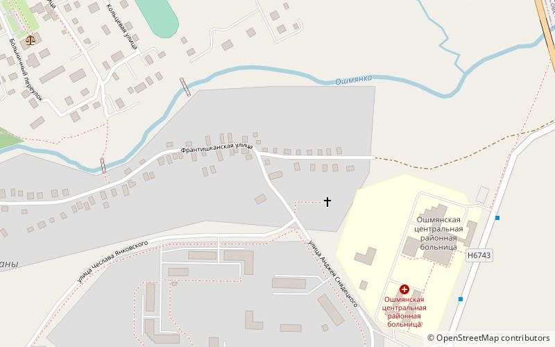 Franciscan church location map