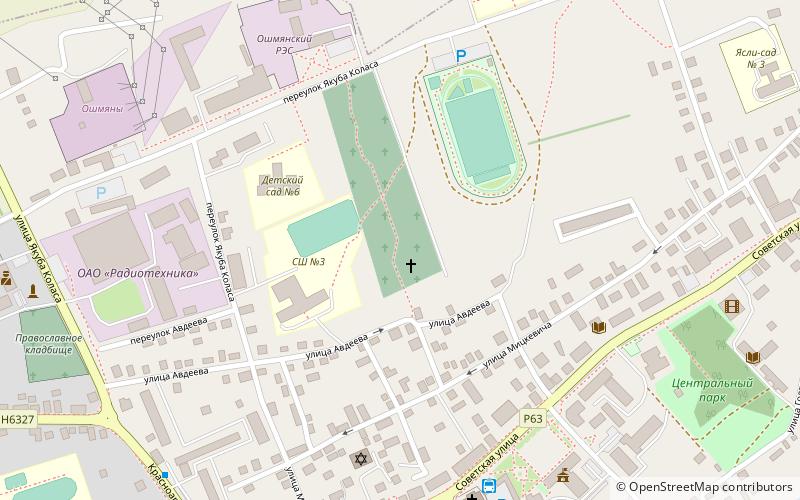 catholic cemetery ashmyany location map
