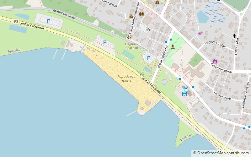 city beach braslau location map