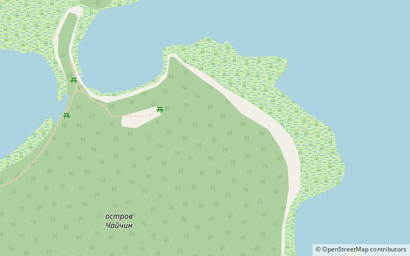 Lake Strusta location map