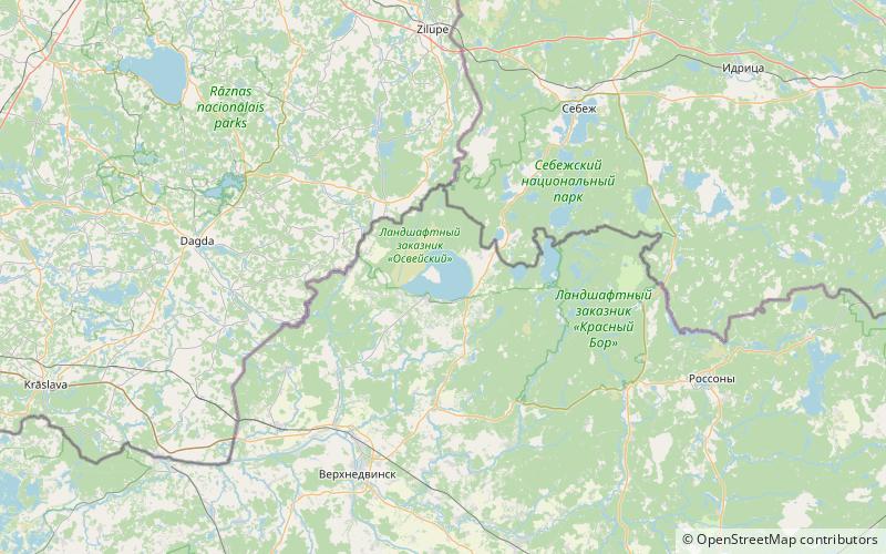 Jezioro Oświejskie location map