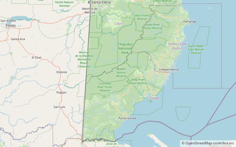 Rezerwat Przyrody Bladen location map