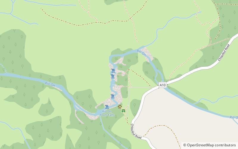 Rio On Pools location map