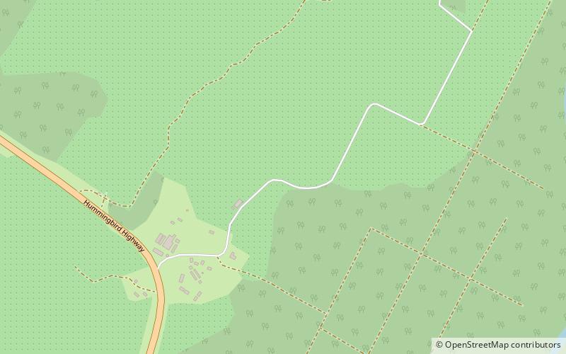 st hermans blue hole national park belmopan location map