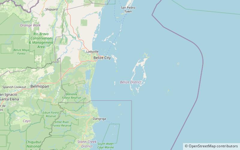Cayo Goff location map