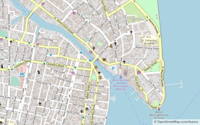 Coastal Zone Museum location map