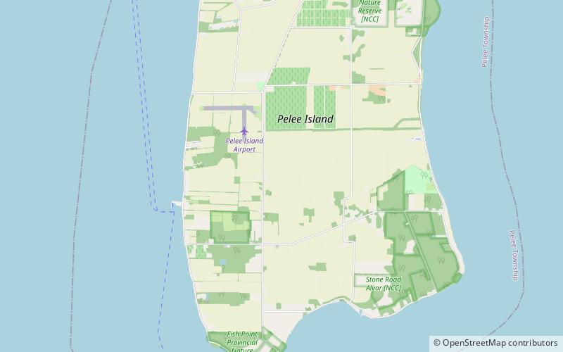 Pelee Island location map