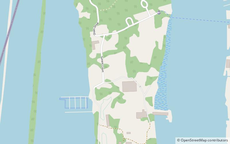 Bois Blanc Island location map