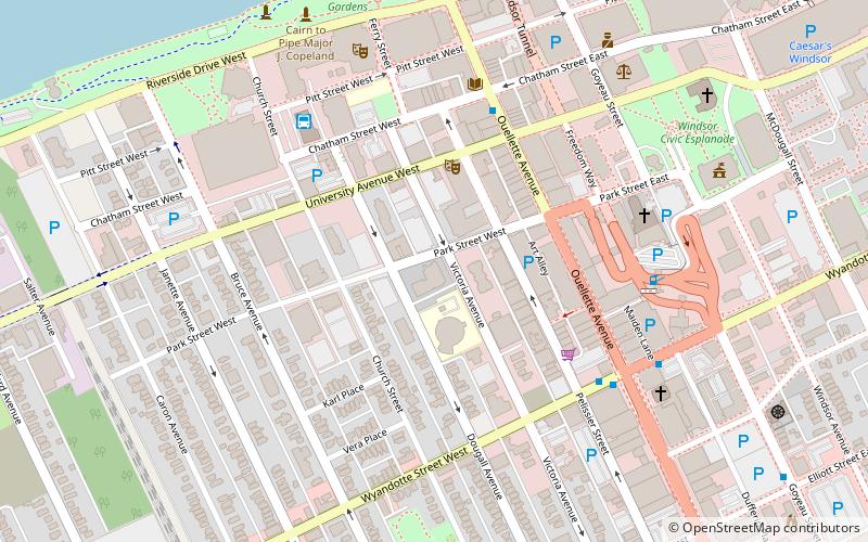 St. Andrew's Presbyterian Church location map