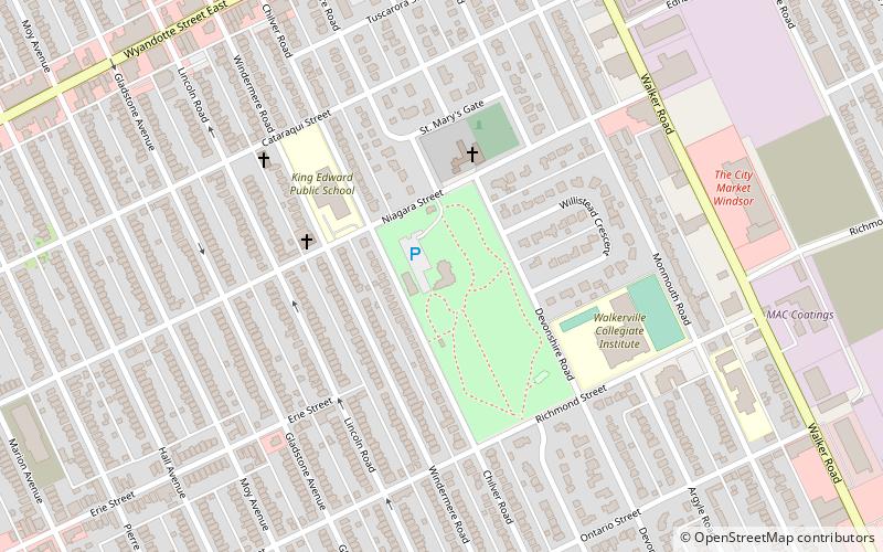 Willistead Manor location map