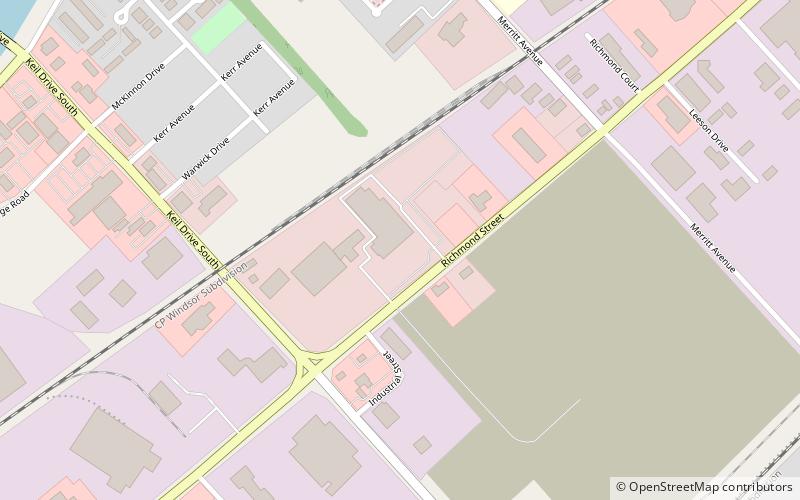 Chatham-Kent John D. Bradley Convention Centre location map