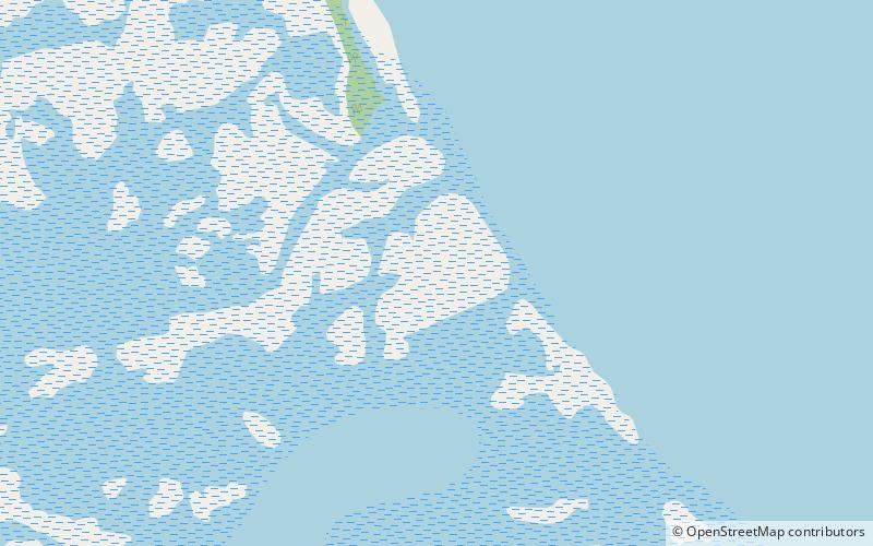 second island location map