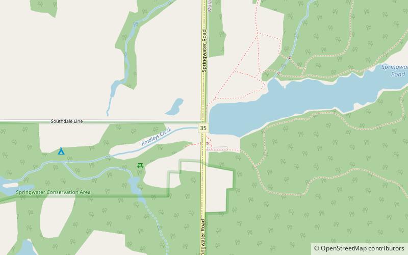 Springwater Road location map