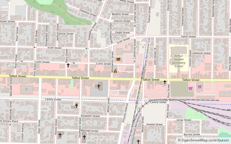 st thomas city hall saint thomas location map