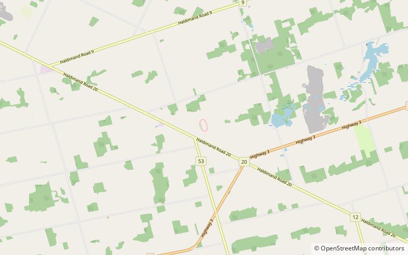 cayuga speedway location map