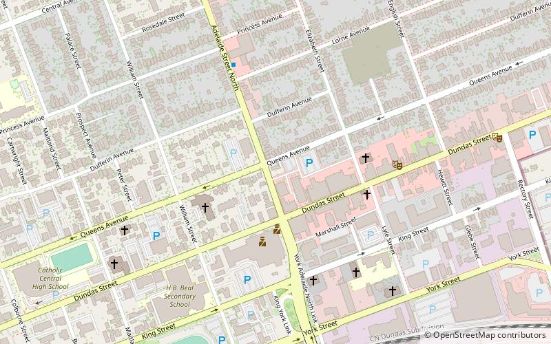 Banting House location map