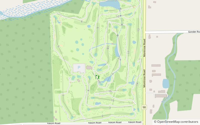 rolling meadows golf and country club niagara falls location map