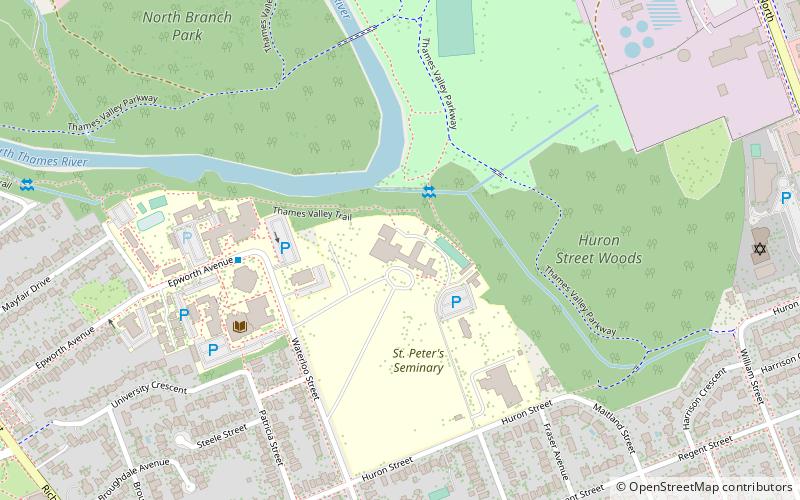 St. Peter's Seminary location map