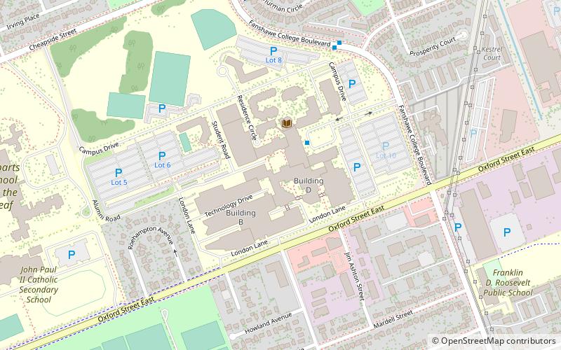 Fanshawe College location map