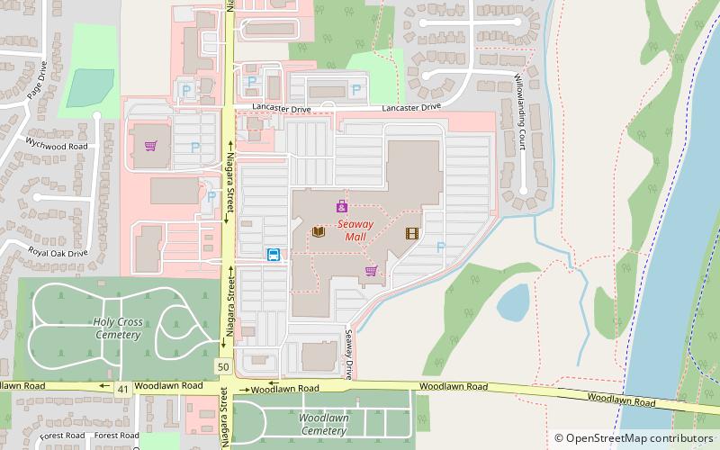 Seaway Mall location map