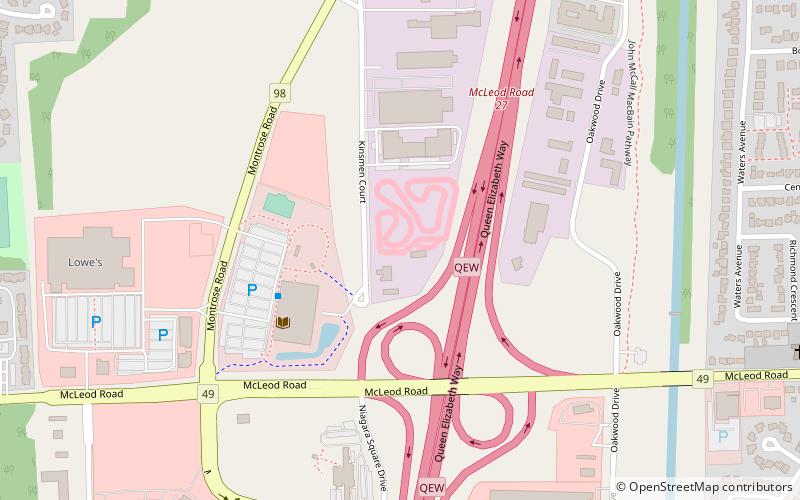 Niagara Go-Karts location map