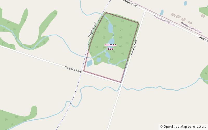 Killman Zoo location map